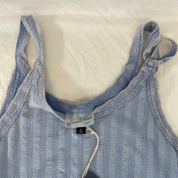 Universal Threads Goods Co. Tank Top Blue Women’s Size Medium NEW - Picture 7 of 8